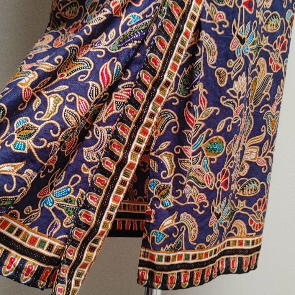 Vintage Singapore Collection Skirt Set Size 36 - Picture 12 of 17